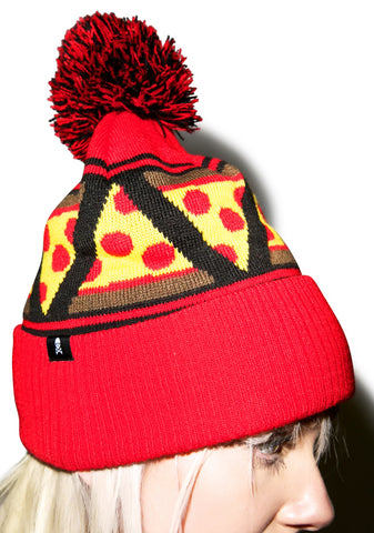 Pizza Knit Beanie