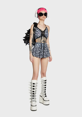 Smiley Front Tie Top