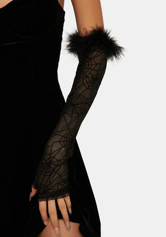 Nightmares Of You Spider Gloves