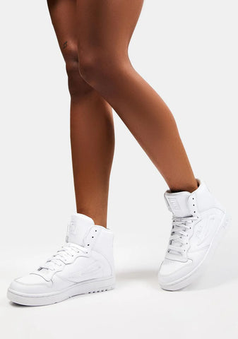 White FX-DSK Mid Sneakers