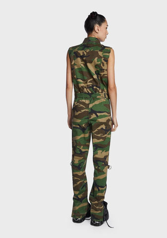 All You Can Be Camo Jumpsuit