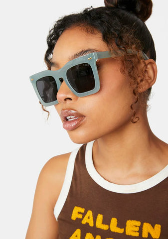 Maverick Sage Oversized Sunglasses
