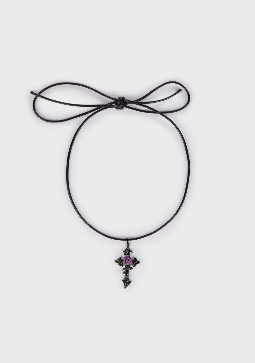 Being Divine Cross Necklace