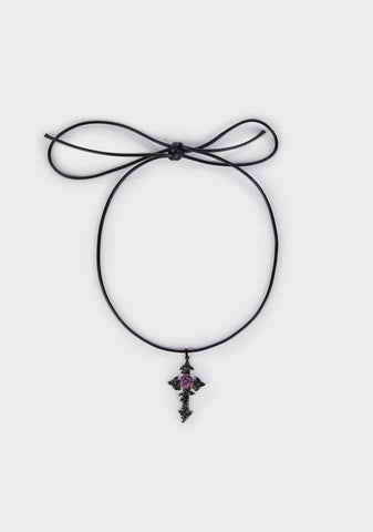Being Divine Cross Necklace