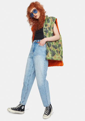 Classic Tapered Mom Jeans