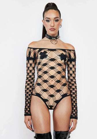 Lola Fishnet Bodysuit