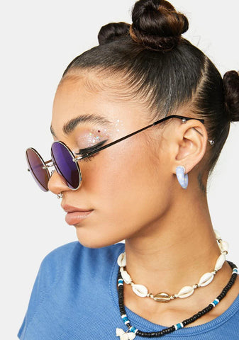 Imagine Blue Diffraction Glasses