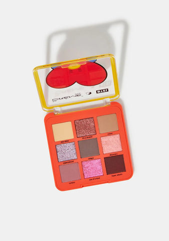 X BT21 Galactic Pink 9 Pan Eyeshadow Palette