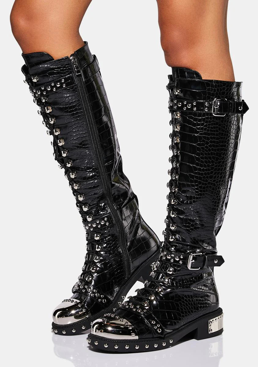 They're Independent Knee High Boots