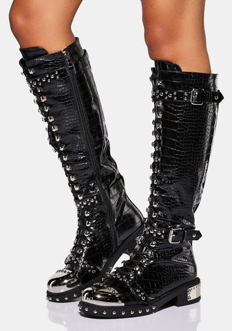 They're Independent Knee High Boots
