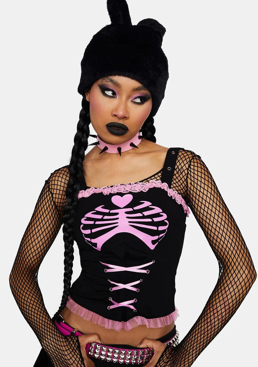 Skele Corset Top