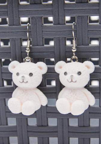 Cuddle Puddle Bear Drop Earrings