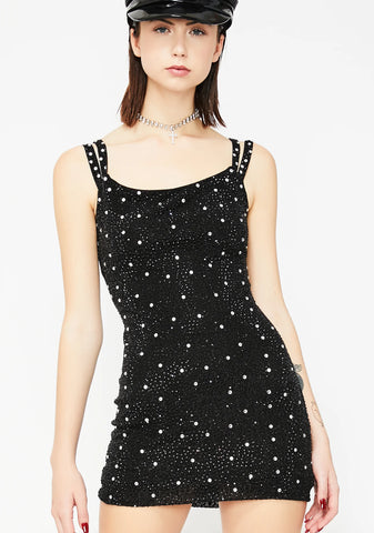 Shine N' Fine Rhinestone Dress