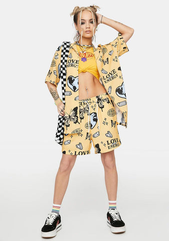 Love Is Energy Vacation Shorts