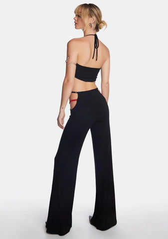 Hatina Cut-Out Pants
