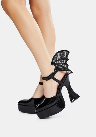 Unleash The Night Platform Mary Janes