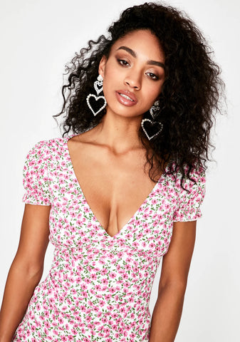 Thanks A Bunch Floral Dress