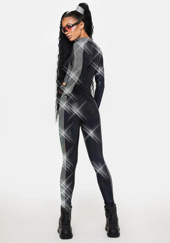 Into Overdrive Sequin Jumpsuit