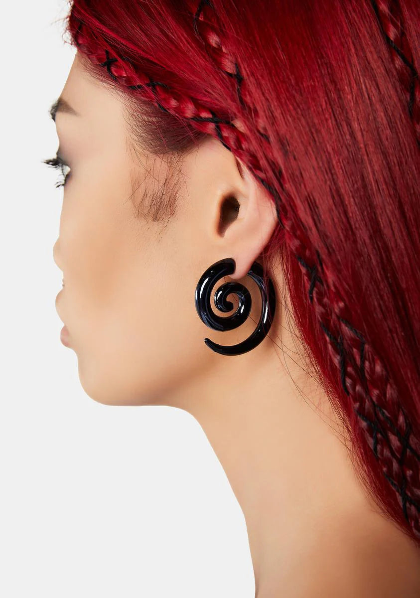Modulation Spiral Earrings