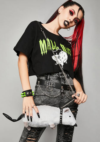 Gutter Punk Rat Crossbody Purse