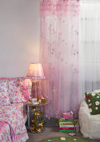 Mystical Meadows Sheer Curtain