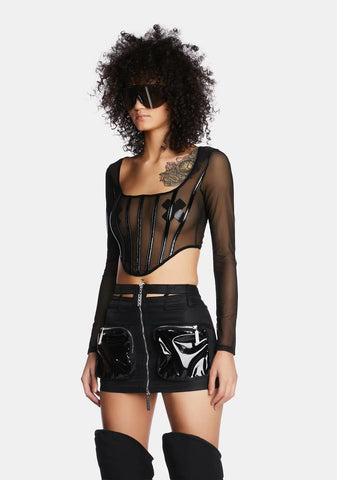 Live It Up Corset Top