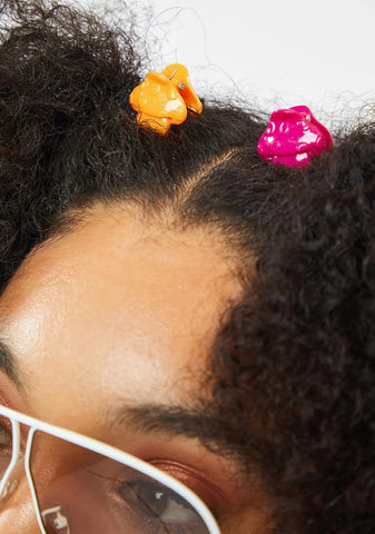 Wonderland Is Waiting Mushroom Hair Clips Set