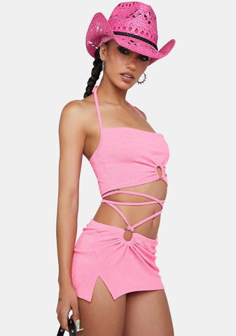 Sweet Rather Be Here Skirt Set