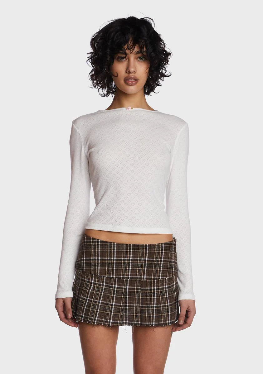 Look Closer Long Sleeve Top