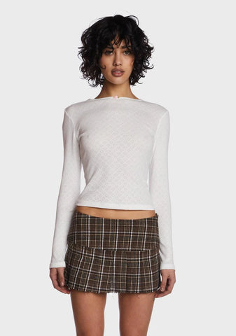 Look Closer Long Sleeve Top