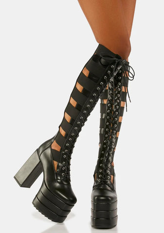 Smooth Criminal Platform Heels