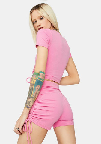 Baby Not Ur Gold Digger Short Set