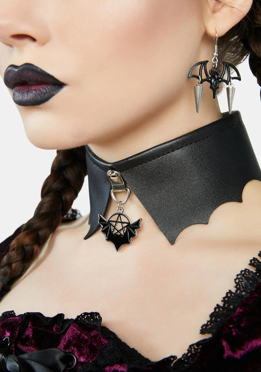 Creature Of The Night Collared Choker
