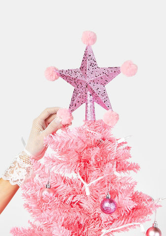 Top It Off Glitter Star Tree Topper