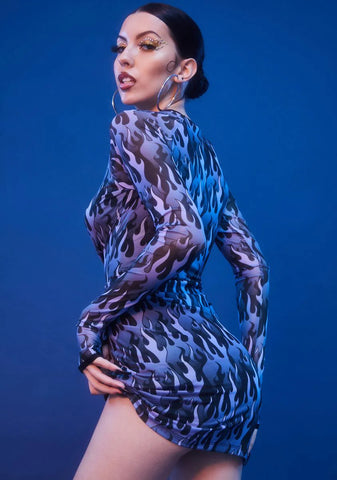 Hell On Heels Mesh Dress