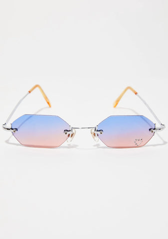 90s Comeback Octagon Sunglasses