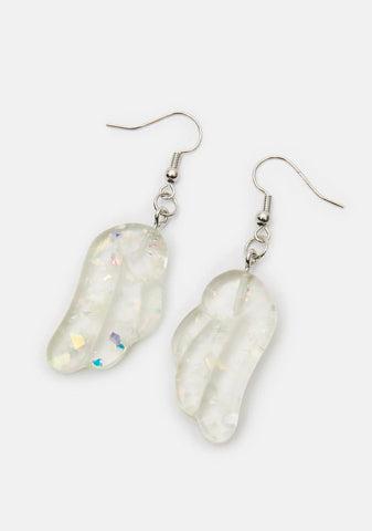 Fairy Wings Glow Drop Earrings
