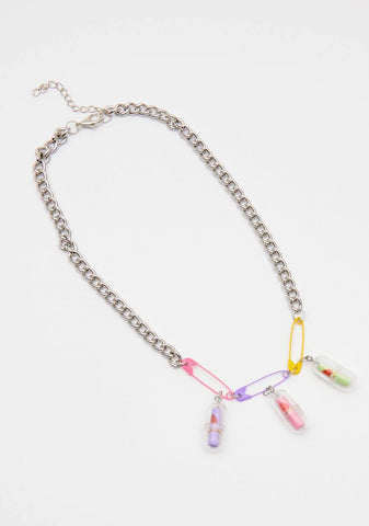 Safe Never Sorry Chain Necklace