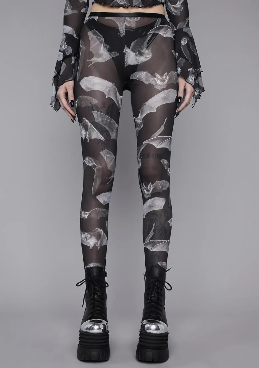 Deadly Echo Mesh Leggings
