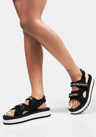 Black Spot EVA Sandals