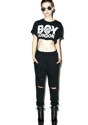 Sinner Cut-Out Sweatpants