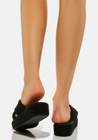 Just Imagine Fluffy Sandals