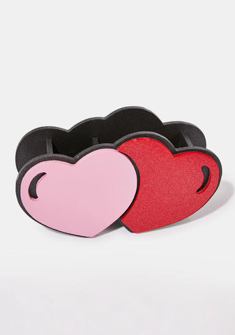 Hearts Makeup Brush Holder