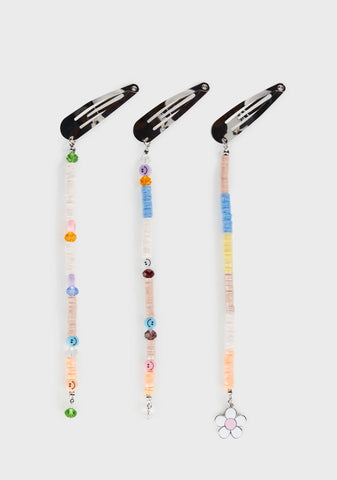 Cravin' Rain Hair Clip Set