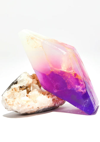 Manifest Amethyst Crystal Soap