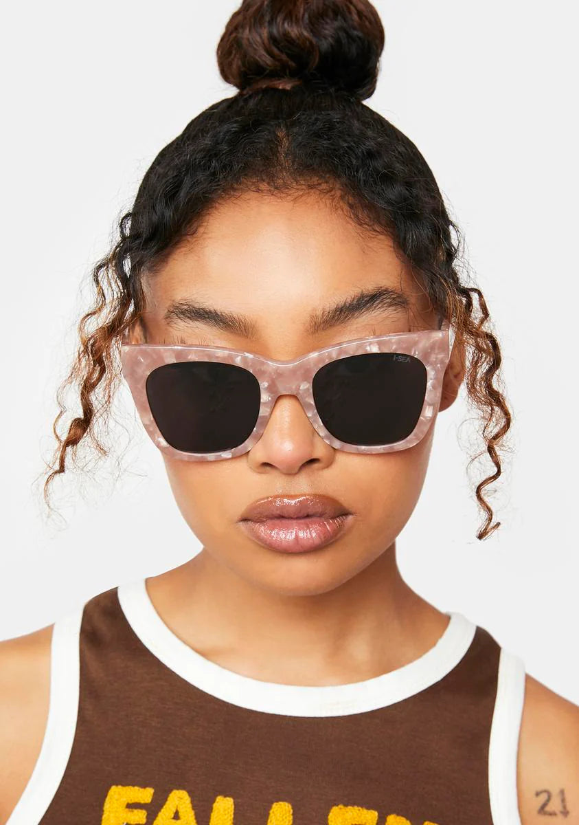 Billie Taupe Smoke Sunglasses