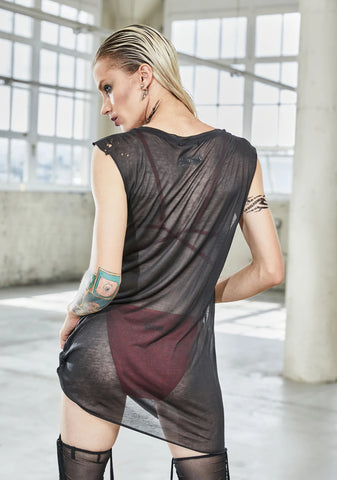 Bassline Sheer Tank Top