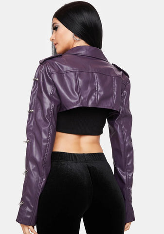 She's Dangerous Shrug Moto Jacket