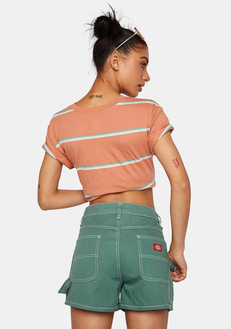 Ivy High Rise Carpenter Shorts