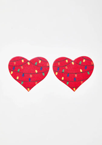 Lit Heart Pasties